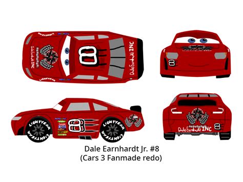 Cars 3 Fanmade Redo Racer - Dale Earnhardt Jr. by McSpeedster2000 on ...