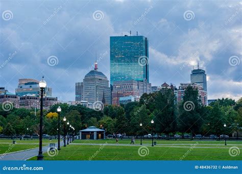 Boston Commons Park editorial photography. Image of outdoor - 48436732