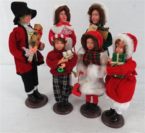 Christmas Caroler Figurines Set of Six | Etsy