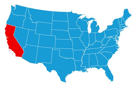 What States Border California? - WorldAtlas