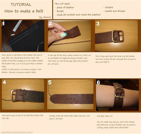 Tutorial - How to make a belt by ~Camilicks on deviantART Aot Cosplay, Cosplay Diy, Cosplay ...