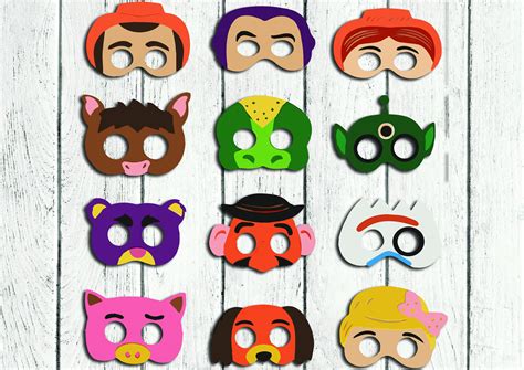 Toy Story Masks, Toy Story Printables, Toy Story Party, Costume ...