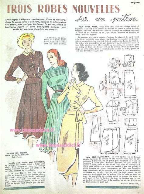 45-Patrons-gratuit-couture-vintage-accessoires-et-vetement-1948-free ...