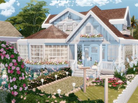 Sweet Vintage Cottage at MSQ Sims » Sims 4 Updates