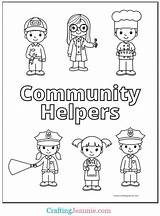 20 Community Helper Coloring Pages FREE Printable Helpers  sketch template