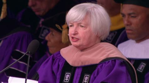 Janet Yellen's advice to grads: Grit matters more than ability