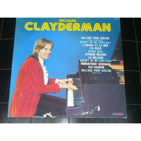 ballade pour adeline by RICHARD CLAYDERMAN, LP with pitouille