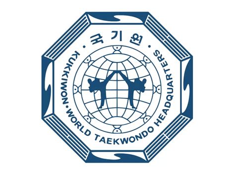 Kukkiwon as the World Taekwondo Logo PNG vector in SVG, PDF, AI, CDR format