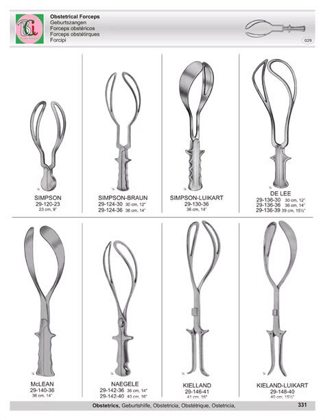 Simpson Obstetrical Forceps & Mc Lean Obstetrical Forceps - Buy ...