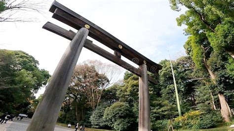 Japan Tokyo. Meiji Shrine is a Shrine Dedicated To Emperor Meiji. Stock Photo - Image of ...