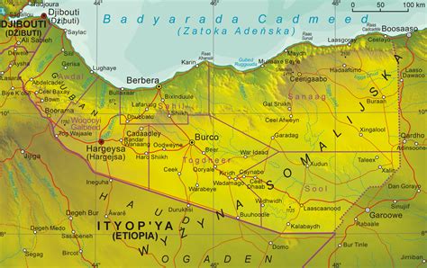 Somaliland Map