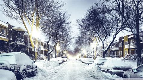 Winter Town Wallpapers - Wallpaper Cave