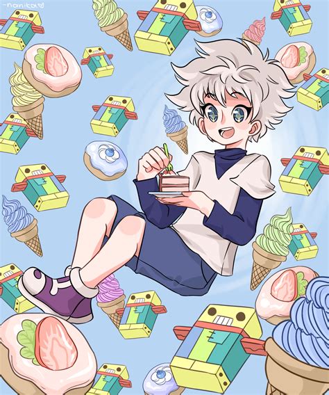 Thehisokalover | -nanika: killua and his four years worth of...