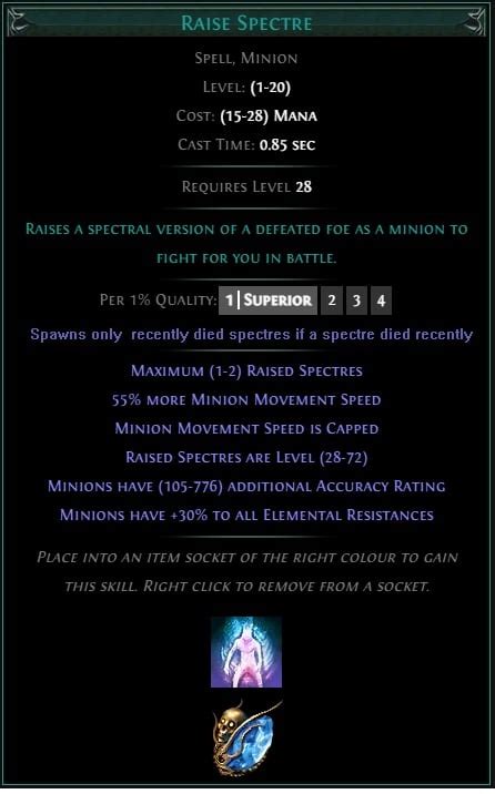 New spectres buff? : r/pathofexile