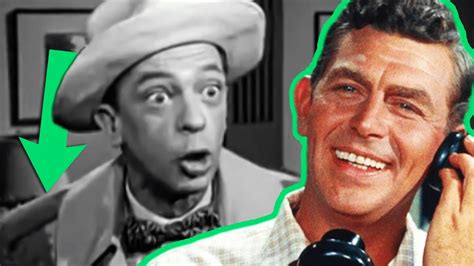 The Andy Griffith Show Bloopers & Mistakes Caught on Camera - 1Funny.com