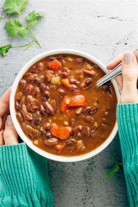 Vegan Red Kidney Bean Soup Recipe | Sprouting Zen | Recipe | Bean soup recipes, Red kidney beans ...