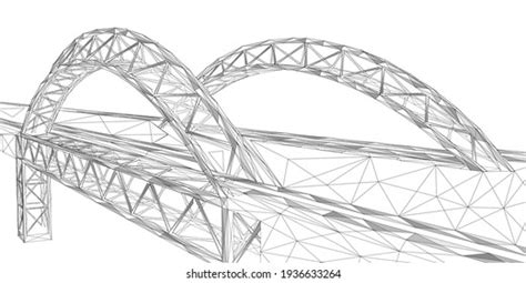 172 Bridge Infrastructure Line Drawing Stock Vectors, Images & Vector ...