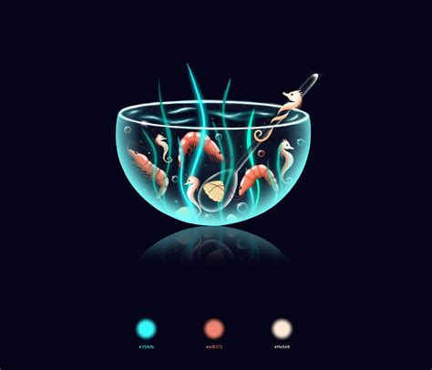 Sea world. Illustrations on Behance