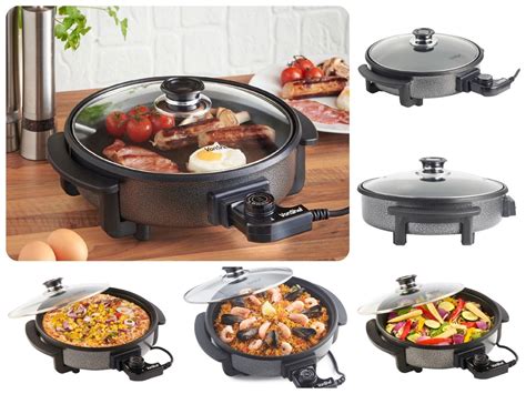 Multipurpose Cooking Pot Electric Cooker Frying Pan Non-Stick with ...