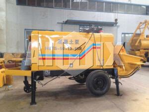 High Construction Efficiency of Hydraulic Concrete Pump