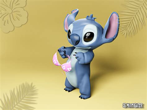 Stitch 3D model | Behance