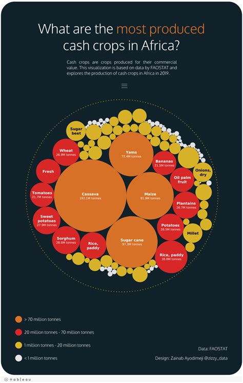 What are the Most Produced Cash Crops in Africa?