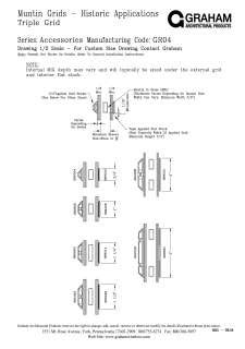 Muntin Grids - Graham Architectural ProductsGraham Architectural Products