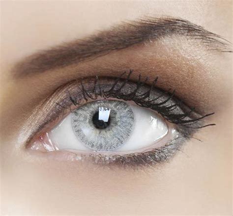 Discover Perfection Light Grey Contacts and get color rich eyes that are beauty perfect, in ...