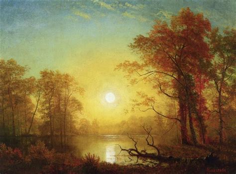 Sunrise - Albert Bierstadt - WikiArt.org