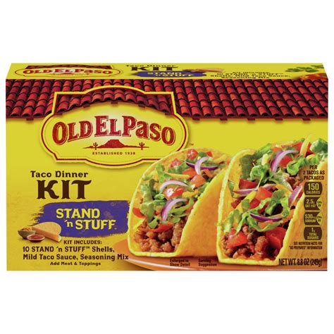 Save on Old El Paso Stand 'N Stuff Taco Dinner Kit - 10 ct Order Online ...