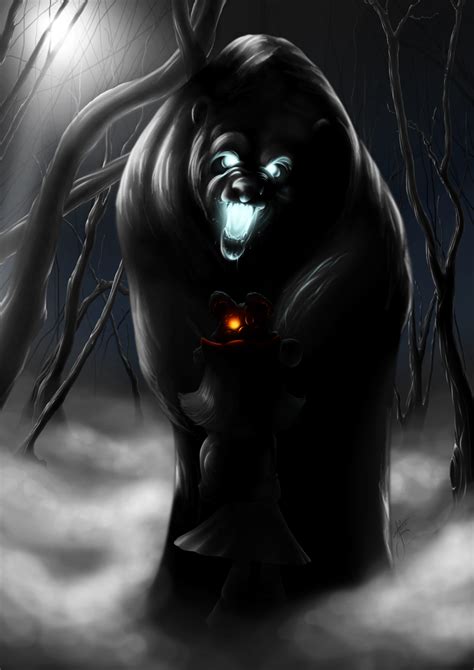 Taming the Shadow Bear by AdzStitch on DeviantArt