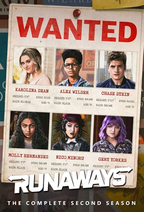 Marvel's Runaways (TV Series 2017-2019) - Posters — The Movie Database (TMDb)