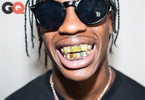 The GQ+A: Travi$ Scott on Buying "the Grill That Is Going to Kill ...