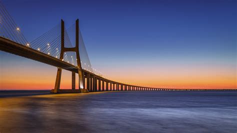 77 Vasco da Gama Bridge HD Wallpapers | Background Images - Wallpaper Abyss