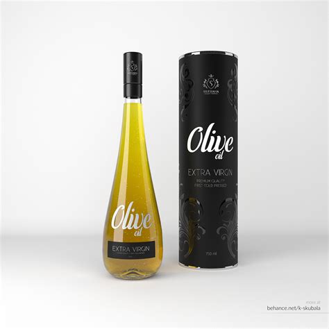 Olive Oil Bottle Design