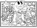 Arcade Coloring Pages sketch template