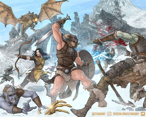 ArtStation - SKYRIM Fan Art