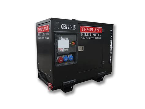 20 kVA Generator Hire - Templant Group