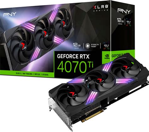 Best Buy: PNY NVIDIA GeForce RTX 4070 Ti 12GB GDDR6X PCI Express 4.0 Graphics Card with Triple ...