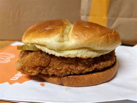 Review: McDonald's - Crispy Chicken Sandwich | Brand Eating