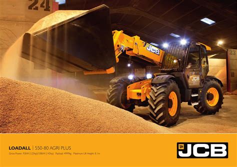 JCB 550-80 Agri PLUS teleskopiskais iekrāvējs by Stokker Agritech - Issuu