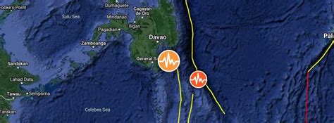 Strong M6.4 earthquake hits near the coast of Mindanao, Philippines ...