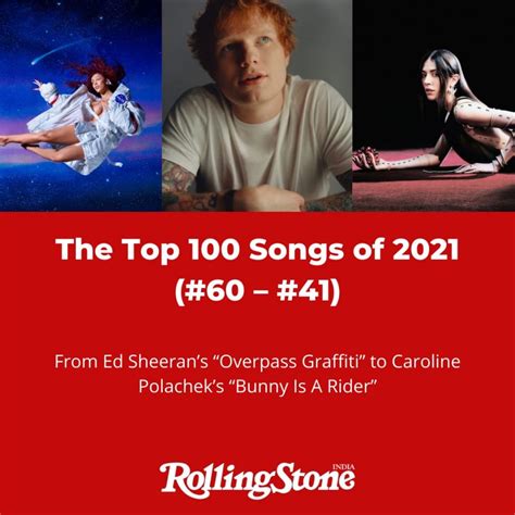 The Top 100 Songs of 2021 (#60 – #41)