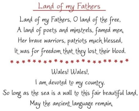 The Welsh National Anthem: Words and History | hubpages