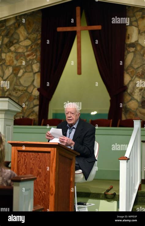 Plains, GA, USA. 8th Sep, 2019. Jimmy Carter in attendance for Jimmy ...