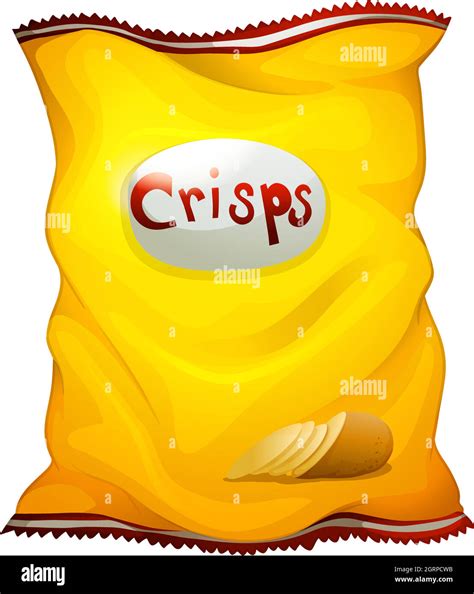 Packet of crisps Stock Vector Images - Alamy