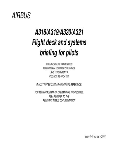 4 A320 Flight Dec | PDF | Aircraft Flight Control System | Flight ...