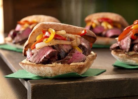 Marinated Flank Steak Sandwich