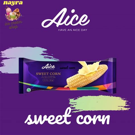 Jual Aice ice cream sweet corn isi 20 pcs | Shopee Indonesia