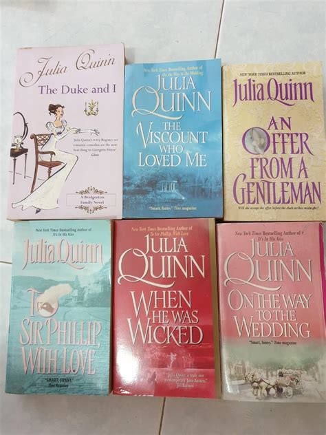 Julia Quinn Bridgerton Series, Books & Stationery, Fiction on Carousell